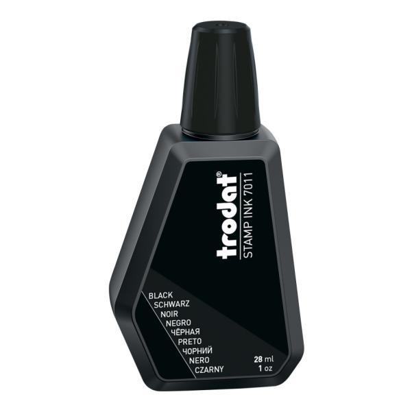 Фарба штемпельна Trodat (7011), колір - чорний, об'єм - 28 мл..